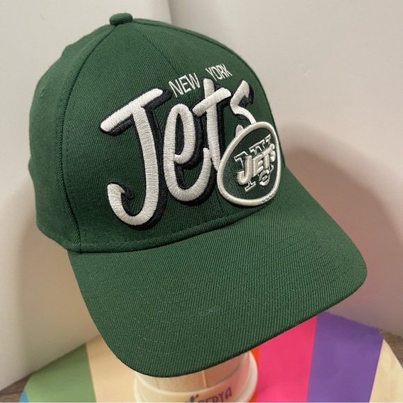NFL NEW YORK JETS NEW ERA 39THIRTY MEDIUM-LARGE HAT - Picture 4 of 5